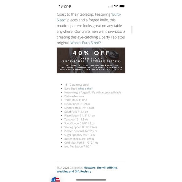 16 Piece Old Harbor Liberty Tabletop Silverware Set Fishing Boating Ships Lake - Picture 10 of 13